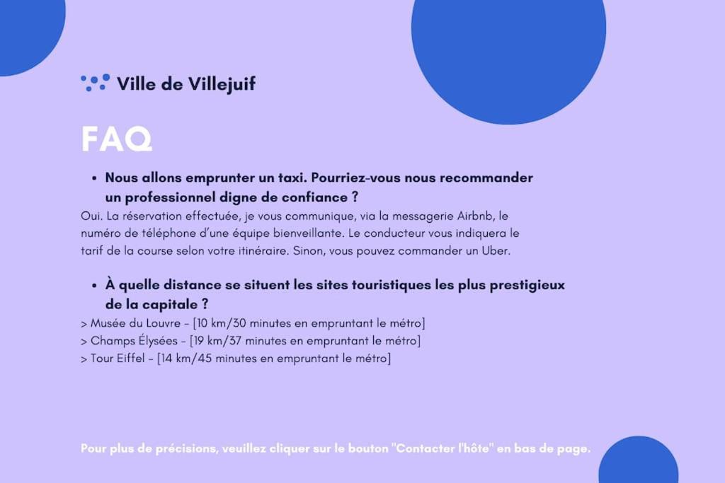 Appartement Avec Parking Et Terrasse Metro 7 Et Paris Villejuif Εξωτερικό φωτογραφία